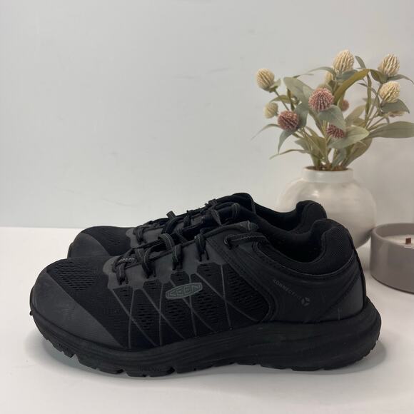Keen Utility Footwear Vista Energy Carbon Toe Work Sneaker Black Men's 11D